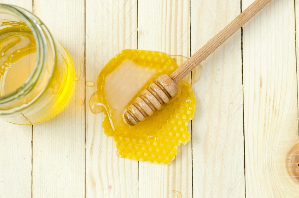 Recipe 1: Sugar and Honey Lip Scrub Homemade Lip Scrub