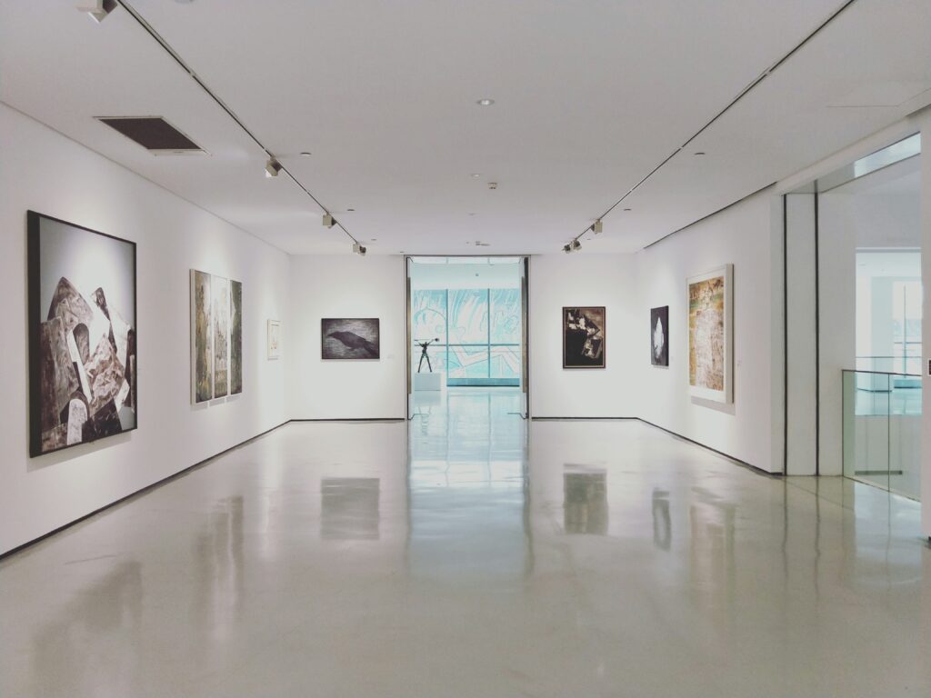 Visitors viewing art at The Phillips Collection